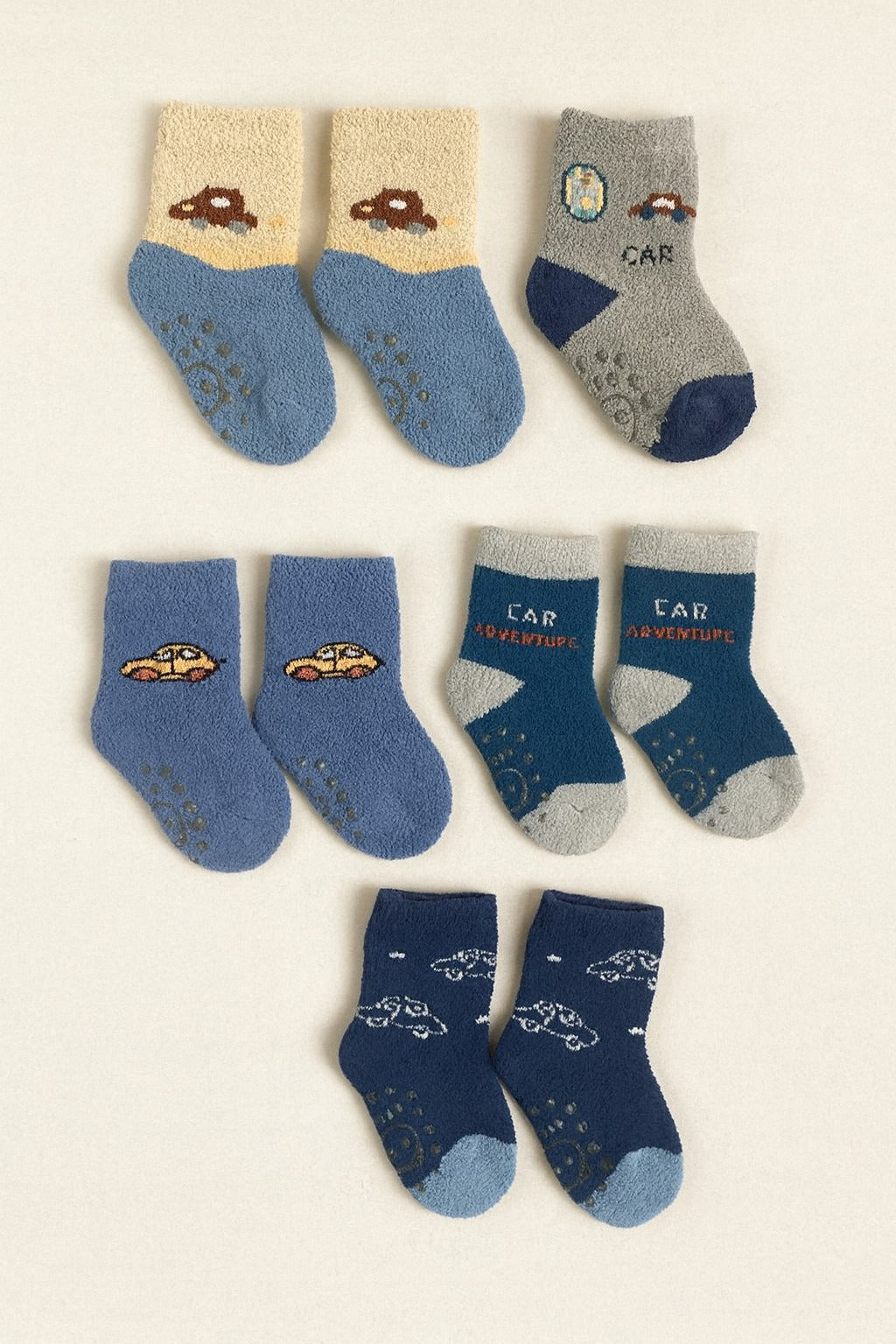 SH550-Winter Baby Socks - 6-24M